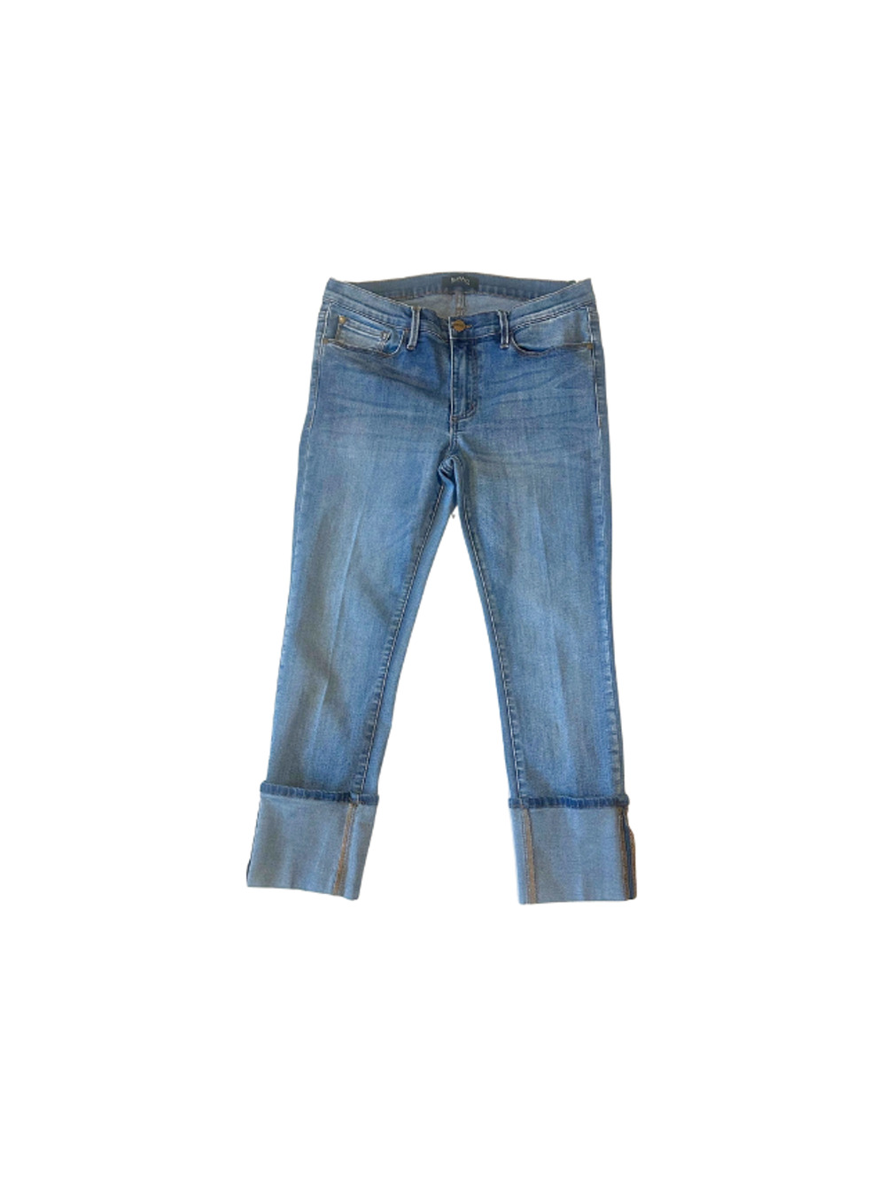 Buffalo David Bitton Jeans Faith Crop Skinny Cuffed Denim Women’s Size 30